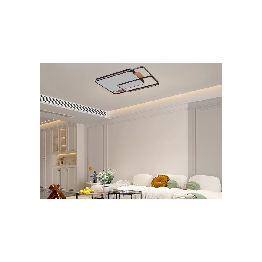 Dimmable LED ceiling light LED/280W/230V 3000-6500K + remote control