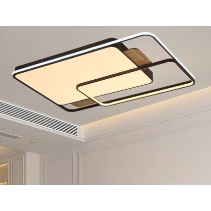 Dimmable LED ceiling light LED/280W/230V 3000-6500K + remote control
