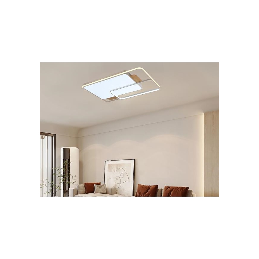 Dimmable LED ceiling light LED/280W/230V 3000-6500K + remote control