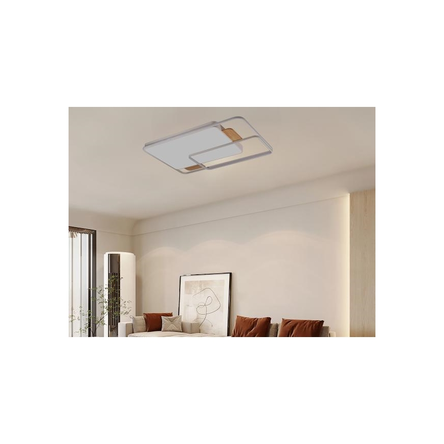 Dimmable LED ceiling light LED/280W/230V 3000-6500K + remote control
