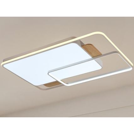 Dimmable LED ceiling light LED/280W/230V 3000-6500K + remote control
