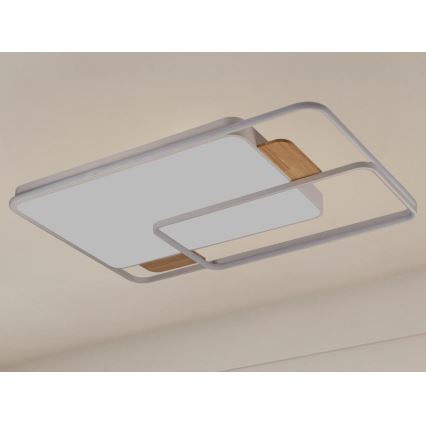 Dimmable LED ceiling light LED/280W/230V 3000-6500K + remote control