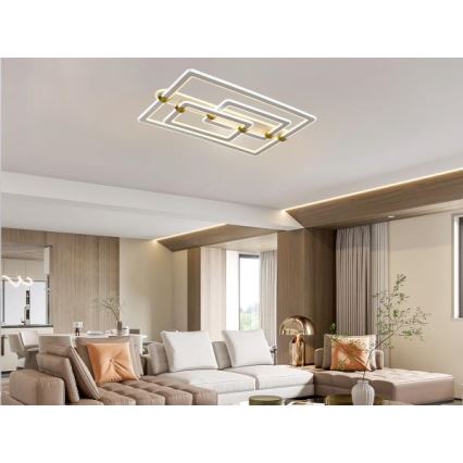 Dimmable LED Ceiling Light LED/280W/230V 3000-6500K + Remote Control