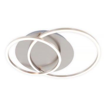 Dimmable LED Ceiling Light LED/28W/230V 3000K Matte Chrome