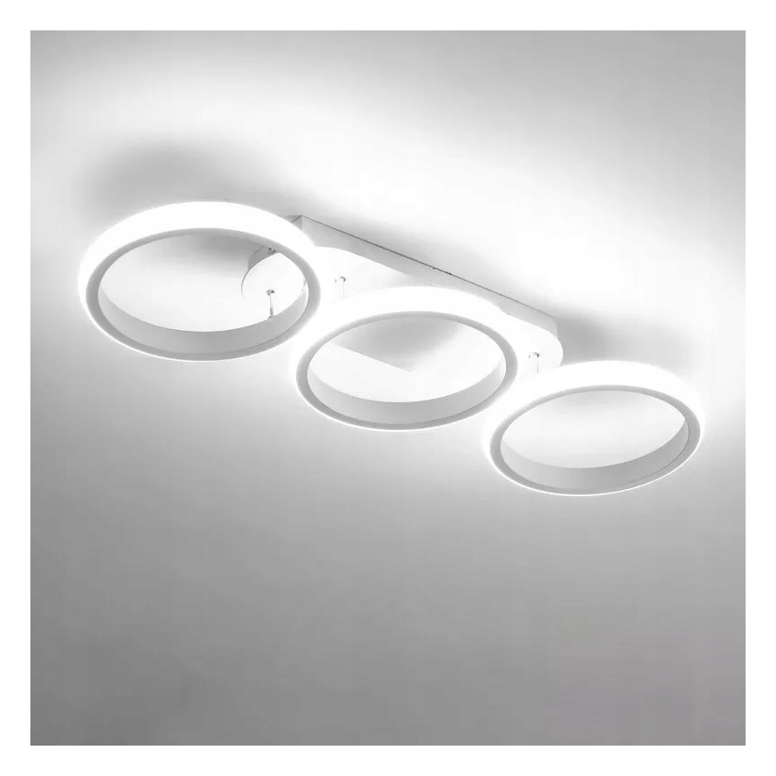 LED Dimmable Ceiling Light LED/30W/230V 3000-6500K White Wi-Fi Tuya + Remote Control