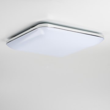 Dimmable LED ceiling light LED/42W/230V 3000-6500K 49x49 cm white + remote control