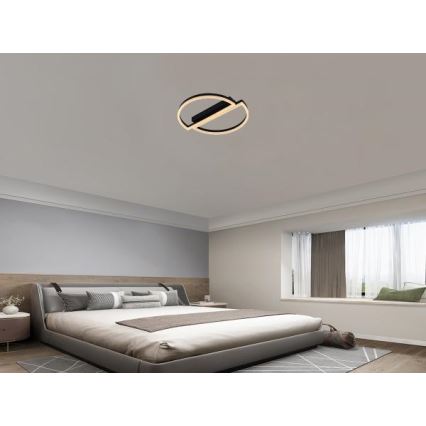 Dimmable LED ceiling light LED/55W/230V 3000-6500K + remote control