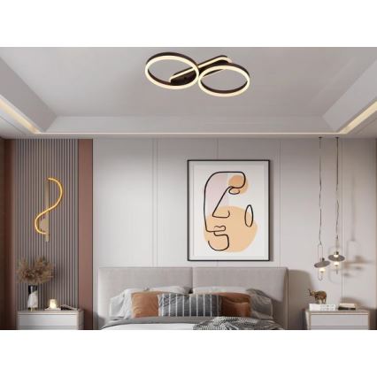 Dimmable LED Ceiling Light LED/60W/230V 3000-6500K + Remote Control