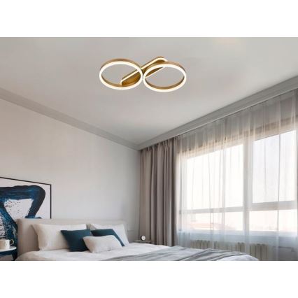 Dimmable LED Ceiling Light LED/60W/230V 3000-6500K + Remote Control