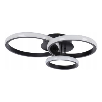 Dimmable LED Ceiling Light LED/70W/230V 3000-6500K Black + Remote Control