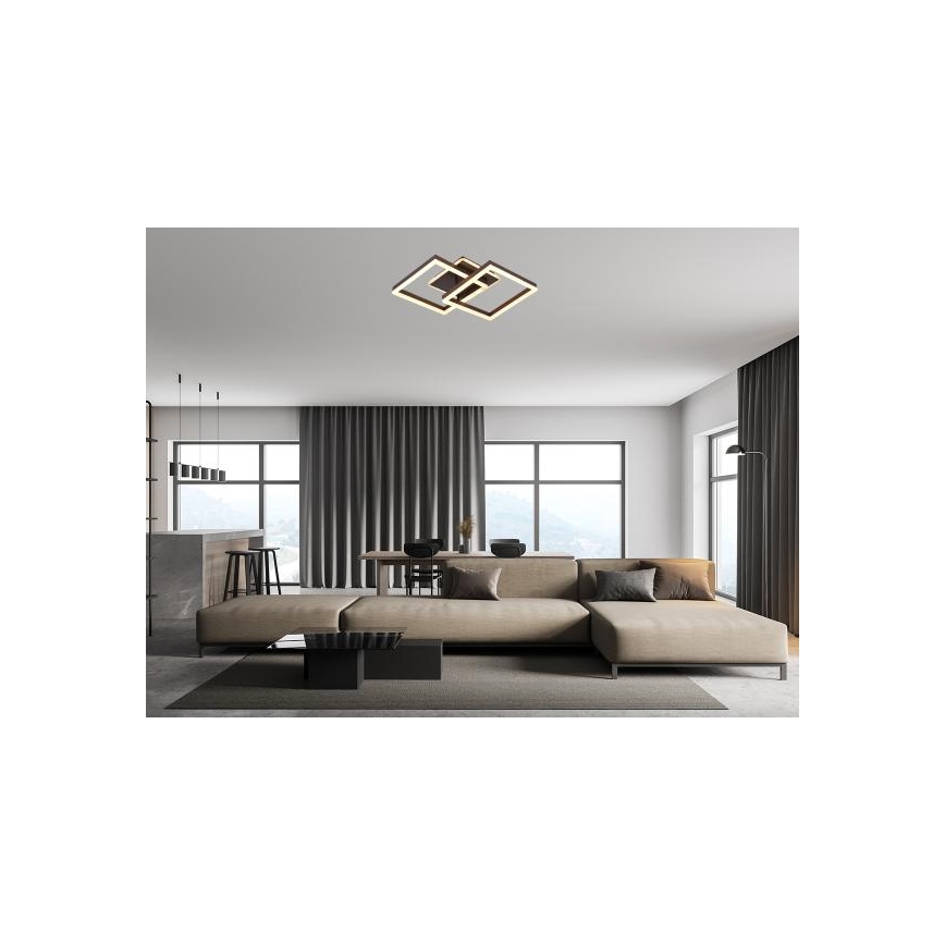 Dimmable LED ceiling light LED/80W/230V 3000-6500K + remote control