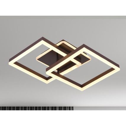 Dimmable LED ceiling light LED/80W/230V 3000-6500K + remote control