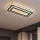 Dimmable LED Ceiling Light LED/85W/230V 3000-6500K Black + Remote Control