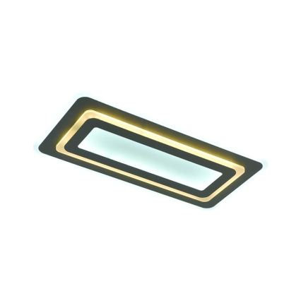 Dimmable LED ceiling light LED/85W/230V 3000-6500K gray + remote control