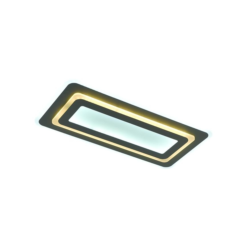 Dimmable LED ceiling light LED/85W/230V 3000-6500K gray + remote control