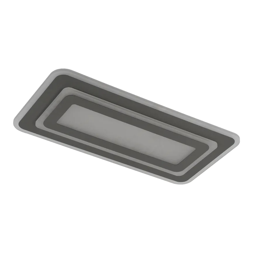Dimmable LED ceiling light LED/85W/230V 3000-6500K gray + remote control