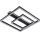 Dimmable LED ceiling light LED/95W/230V 3000-6500K + remote control