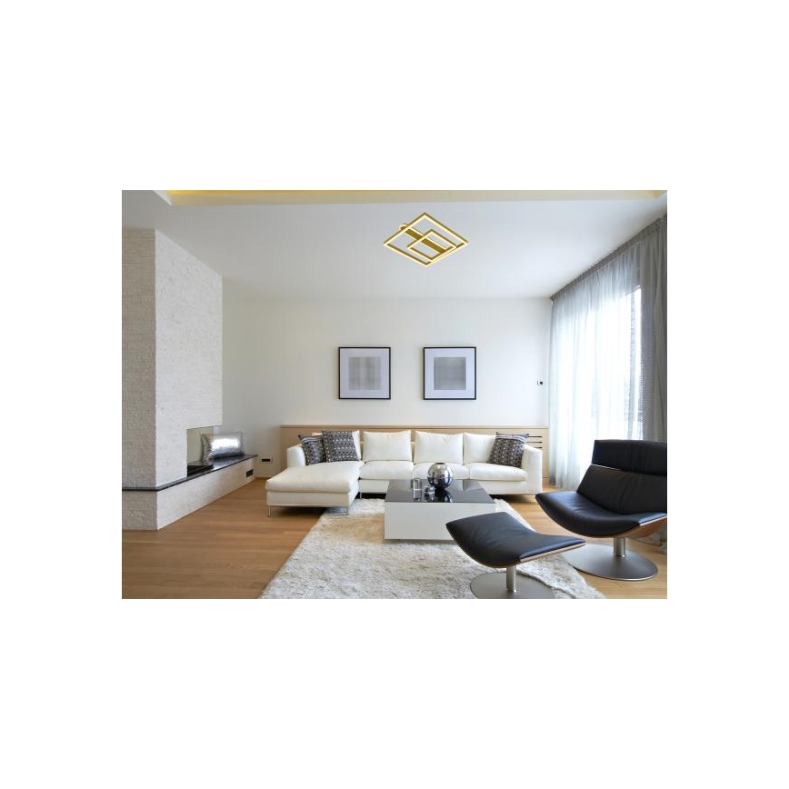 Dimmable LED ceiling light LED/95W/230V 3000-6500K + remote control