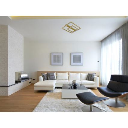 Dimmable LED ceiling light LED/95W/230V 3000-6500K + remote control