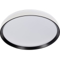 Dimmable LED ceiling light LIXAN LED/65W/230V 3000-6500K Ø 48,6 cm white/black + remote control