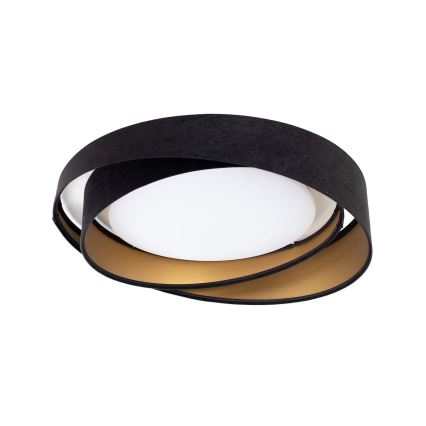 Dimmable ceiling LED light SMART GALAXY MODERN LED/24W/230V 3000–6500K Ø 55 cm Black/Gold + Remote Control