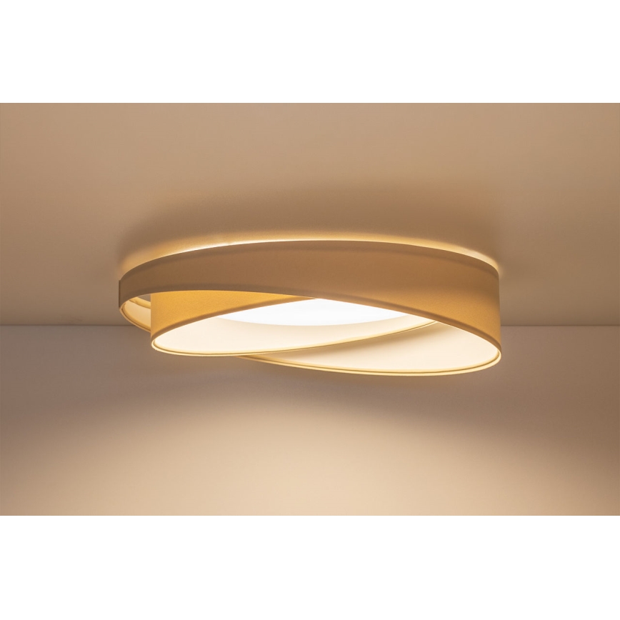 LED Dimmable Ceiling Light SMART GALAXY MODERN LED/24W/230V 3000-6500K diam. 55 cm cream/white + remote control
