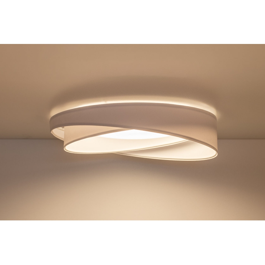 Dimmable LED Ceiling Light SMART GALAXY MODERN LED/24W/230V 3000-6500K Ø 55 cm white + remote control