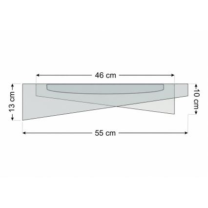 Dimmable LED Ceiling Light SMART GALAXY MODERN LED/24W/230V 3000-6500K Ø 55 cm white + remote control