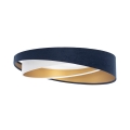 Dimmable LED Ceiling Light SMART GALAXY MODERN LED/24W/230V 3000–6500K Ø 55 cm blue/white/gold + remote control