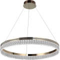 Dimmable LED Crystal Chandelier Suspended on Cable THALIA LED/55W/230V 3000-6000K Ø 80 cm + Remote Control
