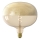 Dimmable LED Filament Bulb E27, 4W, 230V, 1800K, Gold-Tipped, CRI 90