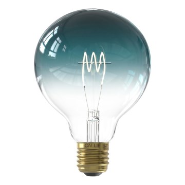 Dimmable LED Filament Bulb G125 E27 4W 230V 1800K Blue