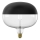 Dimmable LED Filament Bulb with Cap, E27, 6W, 230V, 1800K, Black, CRI 90