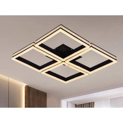 Dimmable LED flush-mounted ceiling light LED/215W/230V 3000-6500K + remote control