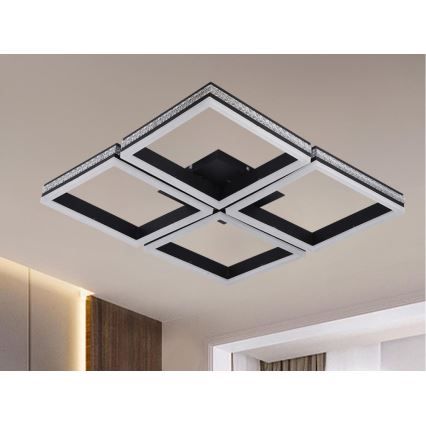 Dimmable LED flush-mounted ceiling light LED/215W/230V 3000-6500K + remote control