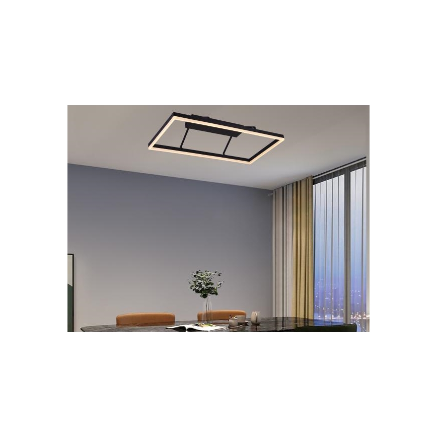 Dimmable LED flush-mounted chandelier LED/55W/230V 3000-6500K + remote control