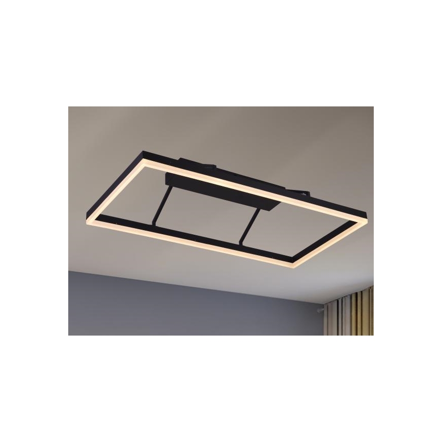 Dimmable LED flush-mounted chandelier LED/55W/230V 3000-6500K + remote control