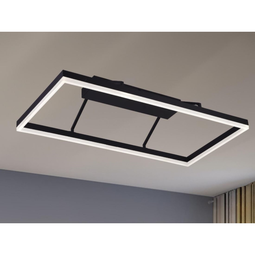Dimmable LED flush-mounted chandelier LED/55W/230V 3000-6500K + remote control