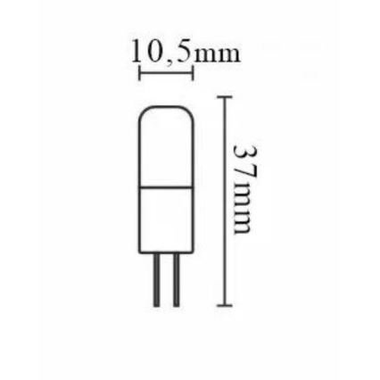 Dimmable LED G4 Bulb 2W 12V 4000K