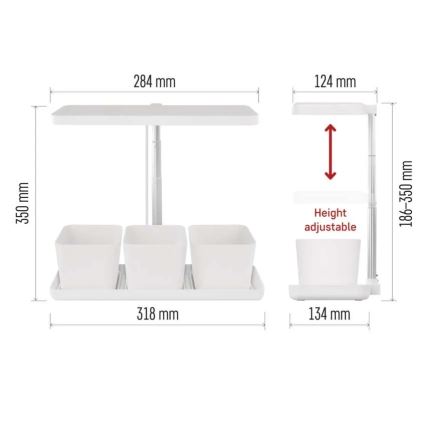 Dimmable LED Indoor Plant Grow Light GROW LED/7W/5V