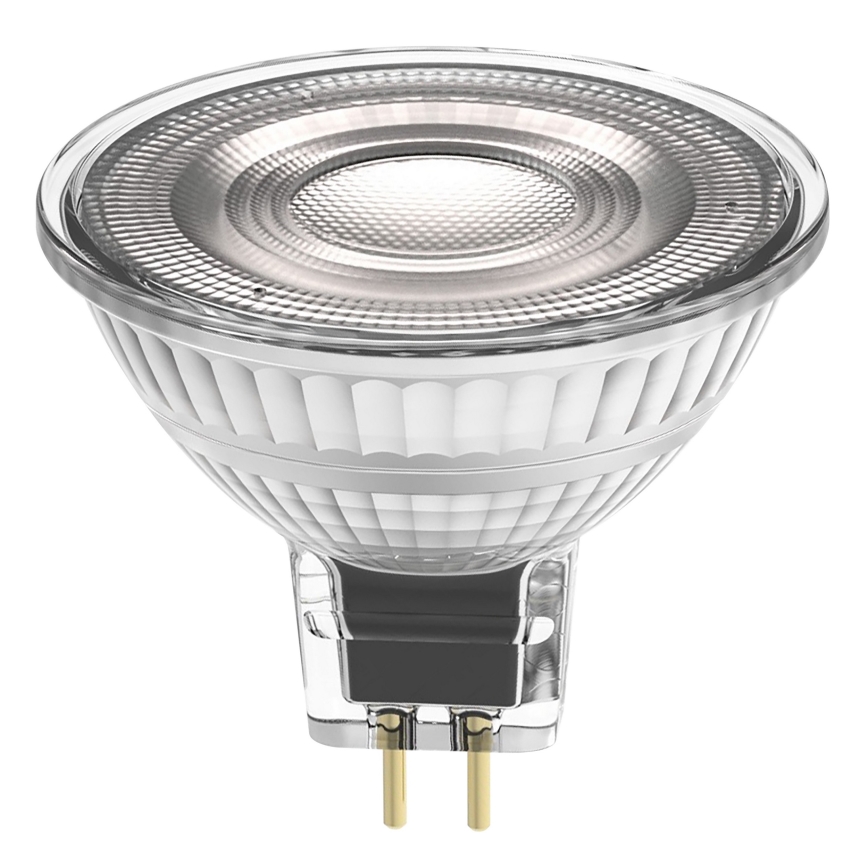 LED Dimmable MR16 GU5.3 Reflector Bulb, 6.8W/12V, 4000K, 36° Beam, CRI 90 - Osram