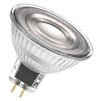 LED Dimmable MR16 GU5.3 Reflector Bulb, 6.8W/12V, 4000K, 36° Beam, CRI 90 - Osram