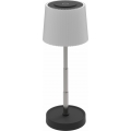 Dimmable LED Outdoor Rechargeable Table Lamp LED/2W/5V IP44 1200 mAh Gray