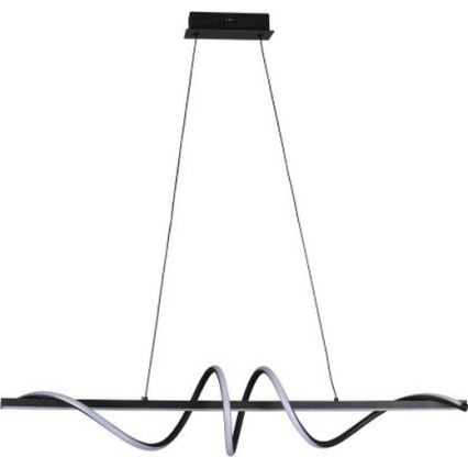 Dimmable LED pendant light on cable, 50W, 230V, 3000–6500K, 100 cm, with remote control