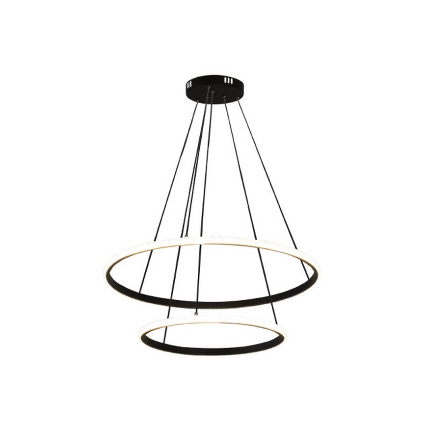 LED Dimmable Cable-Suspended Chandelier LED/55W/230V 3000-6500K Ø60 cm + Remote Control