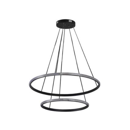 LED Dimmable Cable-Suspended Chandelier LED/55W/230V 3000-6500K Ø60 cm + Remote Control