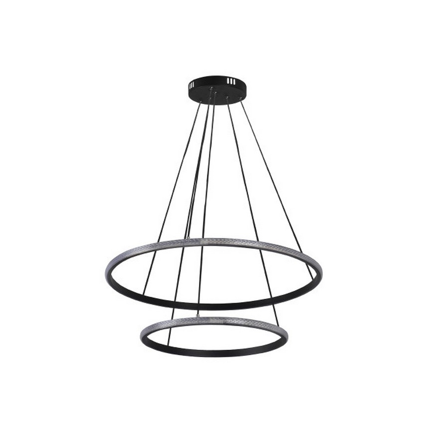 LED Dimmable Cable-Suspended Chandelier LED/55W/230V 3000-6500K Ø60 cm + Remote Control