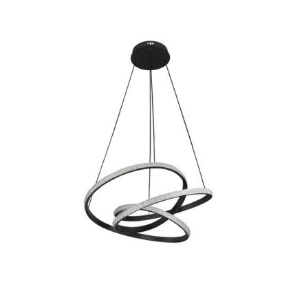 Dimmable LED Cable Pendant Light LED/90W/230V 3000-6500K Ø 47 cm + Remote Control