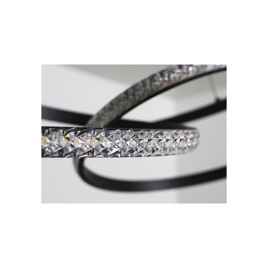 Dimmable LED Cable Pendant Light LED/90W/230V 3000-6500K Ø 47 cm + Remote Control