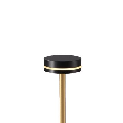 Dimmable LED Rechargeable Desk Lamp SAM LED/5W/5V Black/Gold